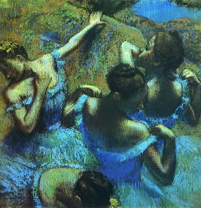 Blue Dancers (1899) Edgar Degas
